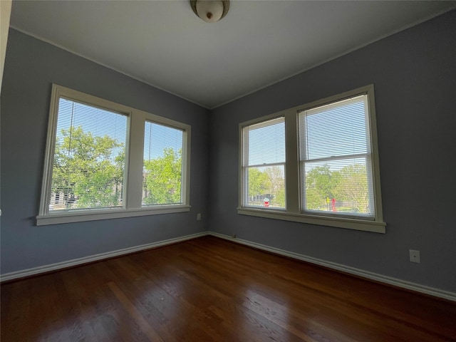 1805 Sul Ross St, Houston, TX 77098 - spare room with healthy amount of natural light and dark wood-type flooring