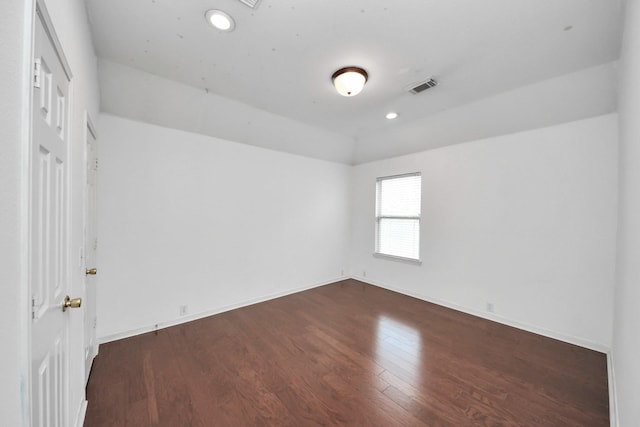 2508 Sun Glen Dr, Pearland, TX 77584 - spare room featuring wood finished floors and recessed lighting