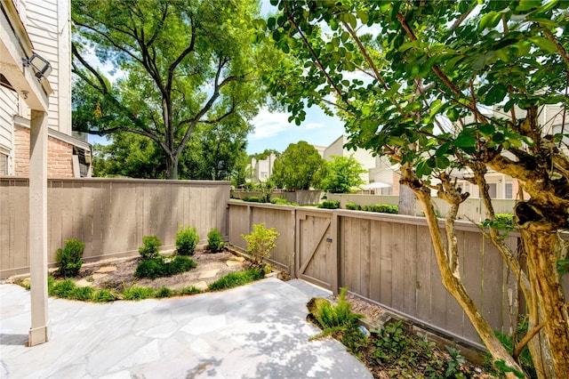 1572 Prairie Grove Dr, Houston, TX 77077 - fenced backyard featuring a patio