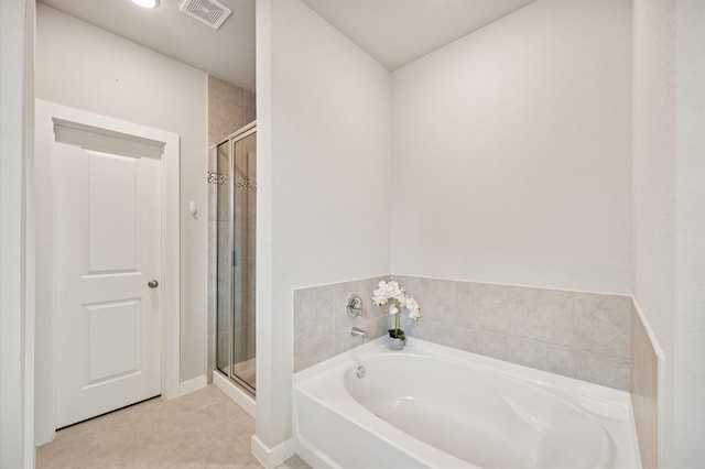 20923 Bradley Gardens Dr, Spring, TX 77379 - bathroom featuring a garden tub and a stall shower
