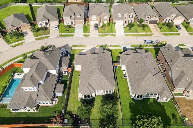 20923 Bradley Gardens Dr, Spring, TX 77379 - aerial view of residential area with a pool