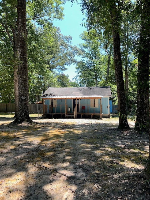 400 Carson Roberson Rd, Livingston, TX 77351 - back of property