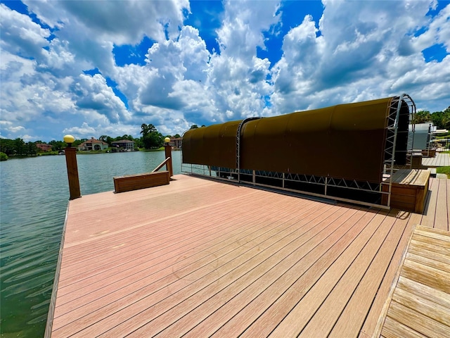 14912 Diamondhead Rd, Conroe, TX 77356 - dock area with a water view