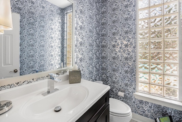 4925 Pine St, Bellaire, TX 77401 - bathroom featuring vanity and healthy amount of natural light