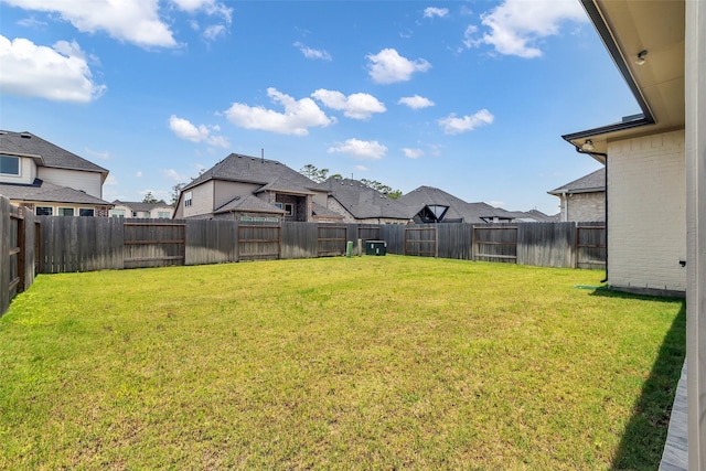 9219 Trimble Landing Dr, Tomball, TX 77375 - fenced backyard featuring a residential view