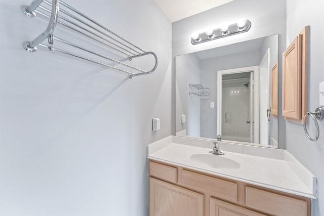 14210 Hansons Creek Ct, Houston, TX 77044 - full bathroom with vanity and a shower