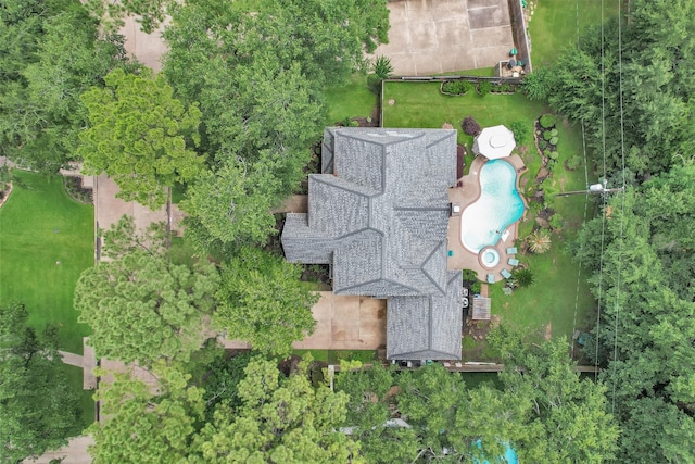 9311 Windrush Dr, Spring, TX 77379 - drone / aerial view