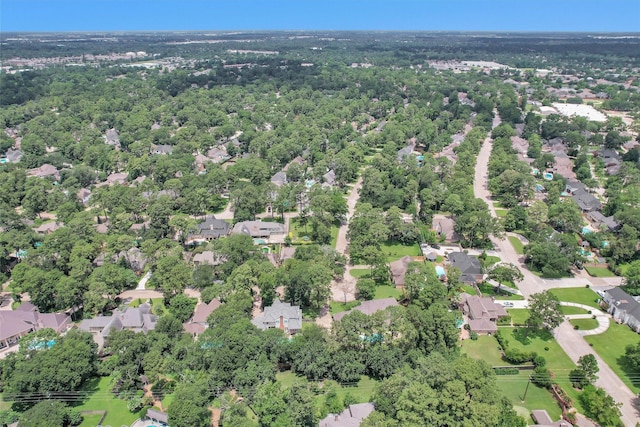 9311 Windrush Dr, Spring, TX 77379 - aerial view