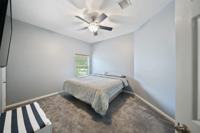 14014 Lakewood Crossing Blvd, Houston, TX 77070 - bedroom featuring carpet flooring and a ceiling fan