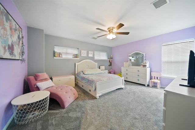 14014 Lakewood Crossing Blvd, Houston, TX 77070 - carpeted bedroom with ceiling fan