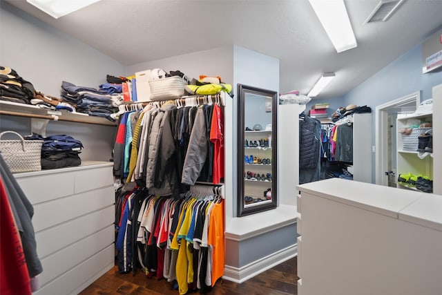 14014 Lakewood Crossing Blvd, Houston, TX 77070 - walk in closet with wood finished floors
