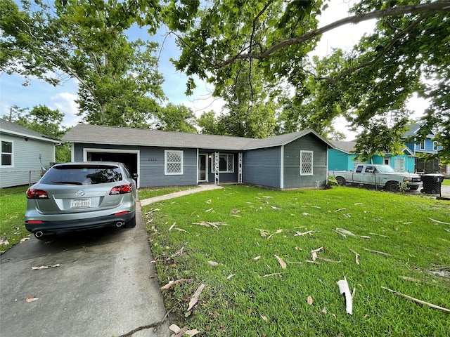 7539 Carothers St, Houston, TX 77028 - single story home with a garage and driveway