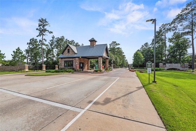 1002 Pleasant Pines Ln, Pinehurst, TX 77362 - view of concrete street with curbs