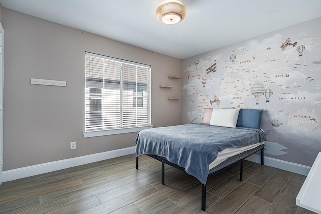2919 Gillespie St, Houston, TX 77020 - bedroom with wood finished floors and baseboards