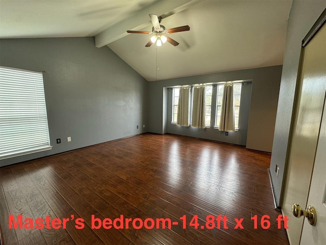 5155 Verdenbruk Dr, Houston, TX 77066 - empty room featuring ceiling fan and hardwood / wood-style floors