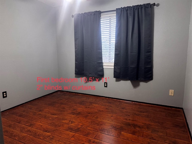 5155 Verdenbruk Dr, Houston, TX 77066 - spare room featuring hardwood / wood-style flooring