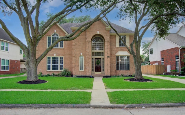 20531 Spring Rose Dr, Katy, TX 77450 - traditional-style house with brick siding