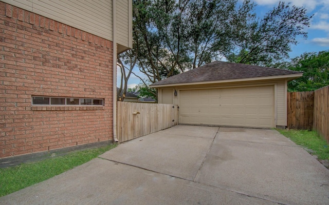 20531 Spring Rose Dr, Katy, TX 77450 - view of detached garage