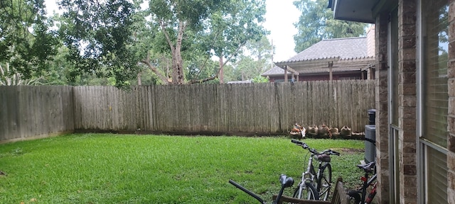 14631 Saint Cloud Dr, Houston, TX 77062 - fenced backyard featuring a pergola