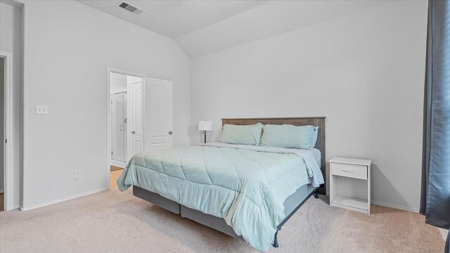 17734 Pensford Way, Tomball, TX 77377 - bedroom with carpet and lofted ceiling