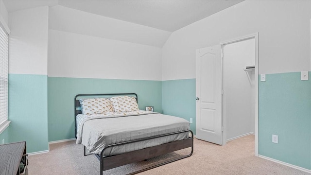 17734 Pensford Way, Tomball, TX 77377 - bedroom with carpet and vaulted ceiling