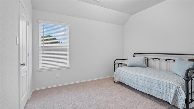 17734 Pensford Way, Tomball, TX 77377 - bedroom featuring carpet floors and vaulted ceiling