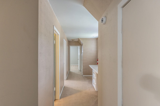 410 Shadywood Cir, Conroe, TX 77304 - hall with light colored carpet and baseboards