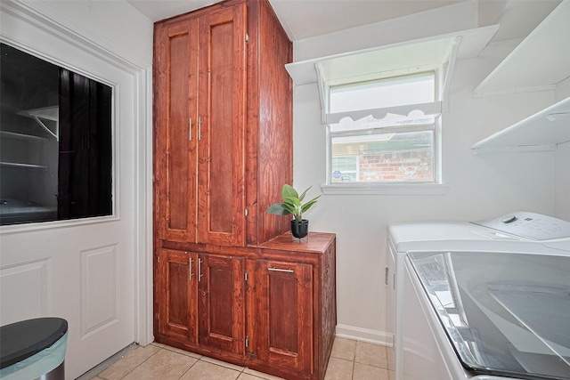 511 Walston Ln, Houston, TX 77060 - laundry room featuring washer and clothes dryer and light tile patterned flooring