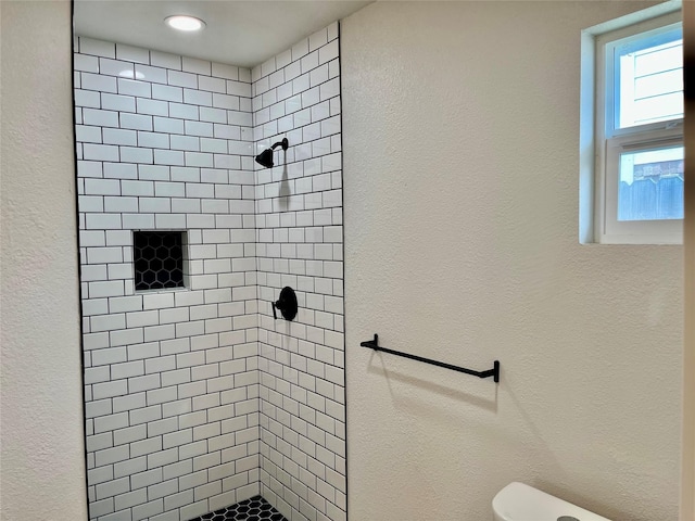 5030 Glenvalley Dr, La Porte, TX 77571 - bathroom featuring a shower stall