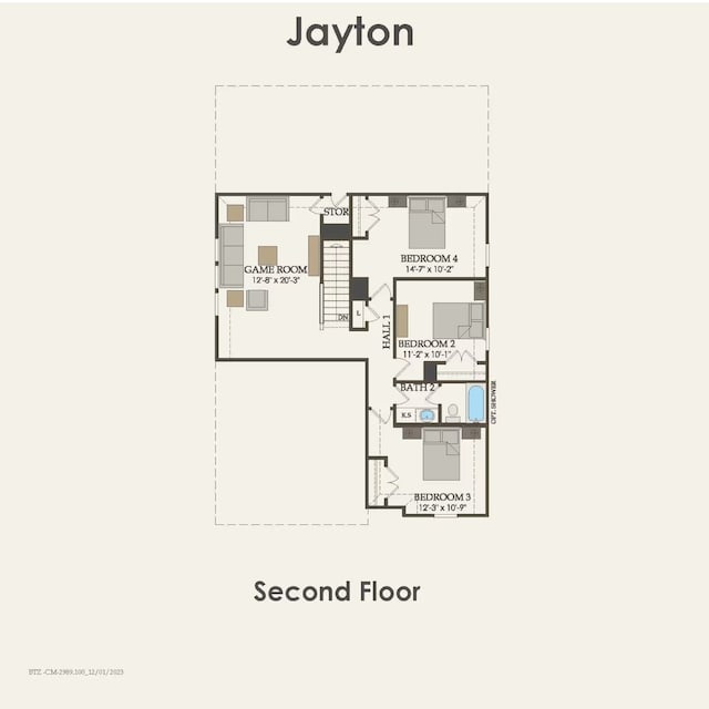 16019 Tangled Vine Ln, Conroe, TX 77378 - view of property floor plan