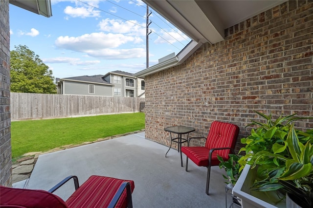 16330 Hillside Garden Ln, Houston, TX 77084 - fenced backyard featuring a patio