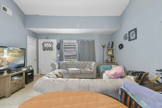 1732 Lynn Ln, Freeport, TX 77541 - living room with light tile patterned floors