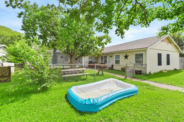 1732 Lynn Ln, Freeport, TX 77541 - back of house featuring roof with shingles