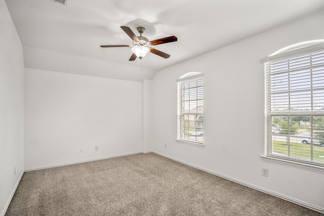31767 Chapel Rock Ln, Spring, TX 77386 - carpeted empty room featuring a ceiling fan and baseboards