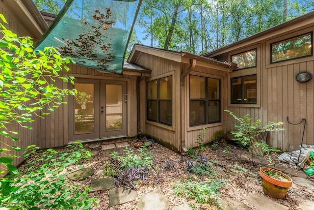 111 Mesa Ct, Conroe, TX 77304 - entrance to property featuring french doors