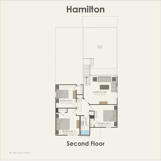 16031 Tangled Vine Ln, Conroe, TX 77378 - view of home floor plan