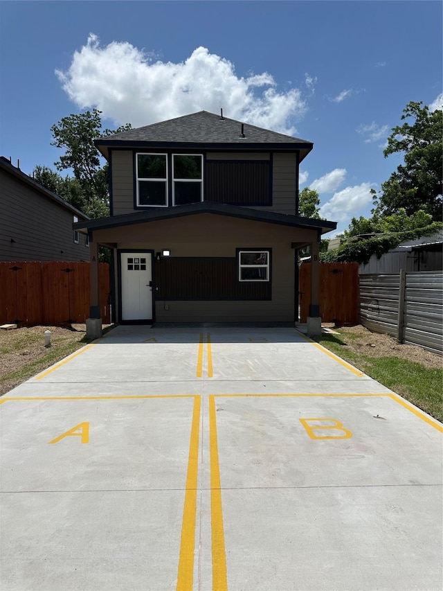 7613 Shotwell St, Houston, TX 77016 - view of front facade with concrete driveway