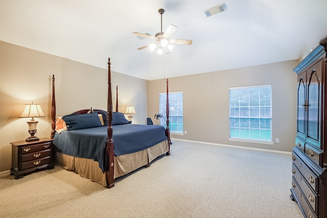13330 Via Torre De Pisa Ln, Cypress, TX 77429 - bedroom featuring light colored carpet and a ceiling fan