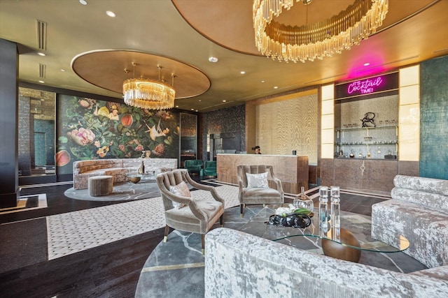 2323 San Felipe St Unit 602, Houston, TX 77019 - lobby featuring recessed lighting