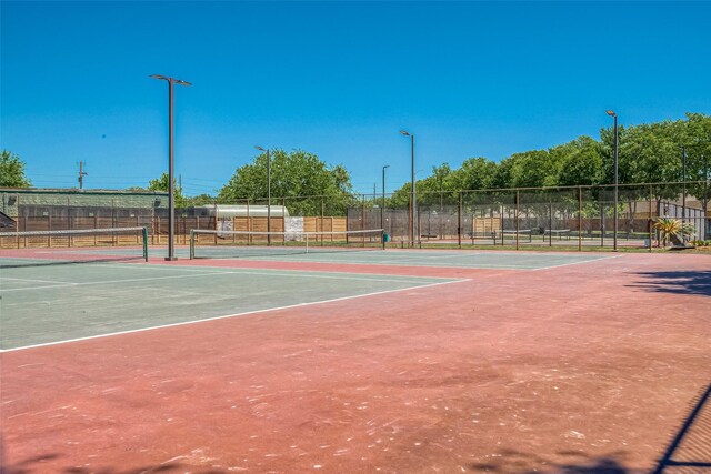 7210 Welshwood Ln, Sugar Land, TX 77479 - view of tennis court