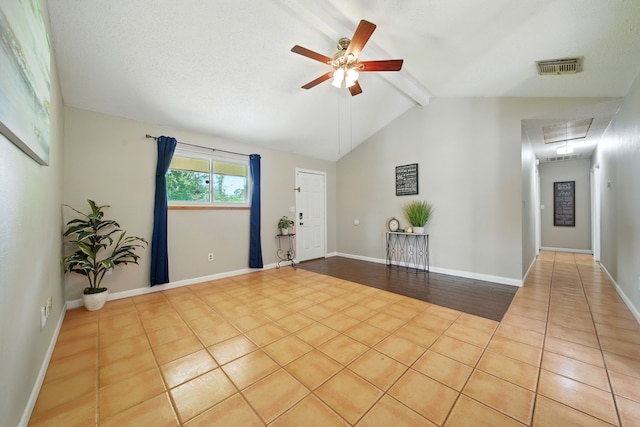 17715 Butera Rd, Magnolia, TX 77355 - tiled empty room featuring a ceiling fan and baseboards