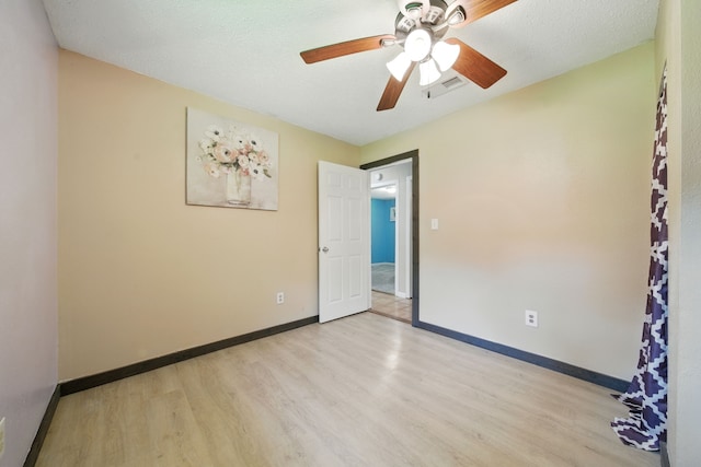 17715 Butera Rd, Magnolia, TX 77355 - spare room with wood finished floors and a ceiling fan