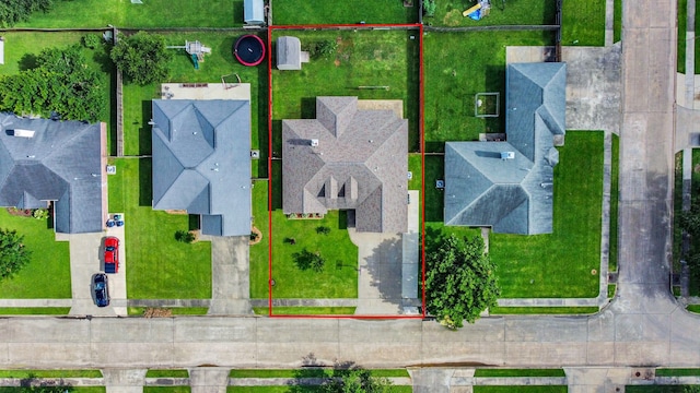 204 Audubon Woods Ct, Richwood, TX 77531 - aerial overview of property's location featuring property parcel outlined