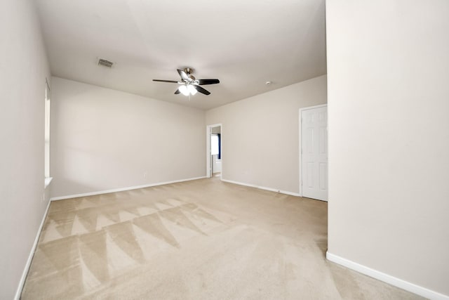 24219 Camillia Ridge Way, Katy, TX 77493 - unfurnished room featuring ceiling fan and light carpet