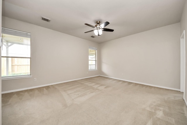 24219 Camillia Ridge Way, Katy, TX 77493 - carpeted spare room with baseboards and ceiling fan