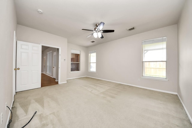 24219 Camillia Ridge Way, Katy, TX 77493 - unfurnished bedroom featuring light colored carpet and a ceiling fan