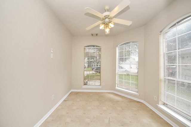 24219 Camillia Ridge Way, Katy, TX 77493 - empty room with baseboards and ceiling fan
