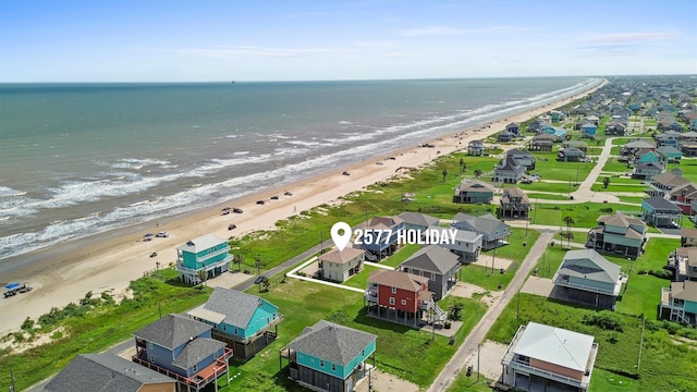 2577 Holiday Dr, Crystal Beach, TX 77650 - aerial view of residential area with unending shoreline