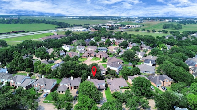235 Cedar Elm Ln, Sugar Land, TX 77479 - aerial view of property and surrounding area with nearby suburban area