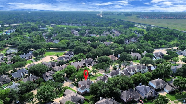 235 Cedar Elm Ln, Sugar Land, TX 77479 - aerial view of property's location featuring nearby suburban area